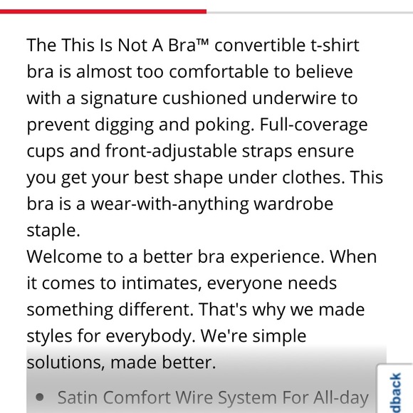 Warners This Is Not A Bra® Cushiones Underwire Lightly Lined T-shirt Bra - Picture 5 of 8